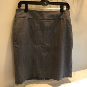 LOFT grey skirt